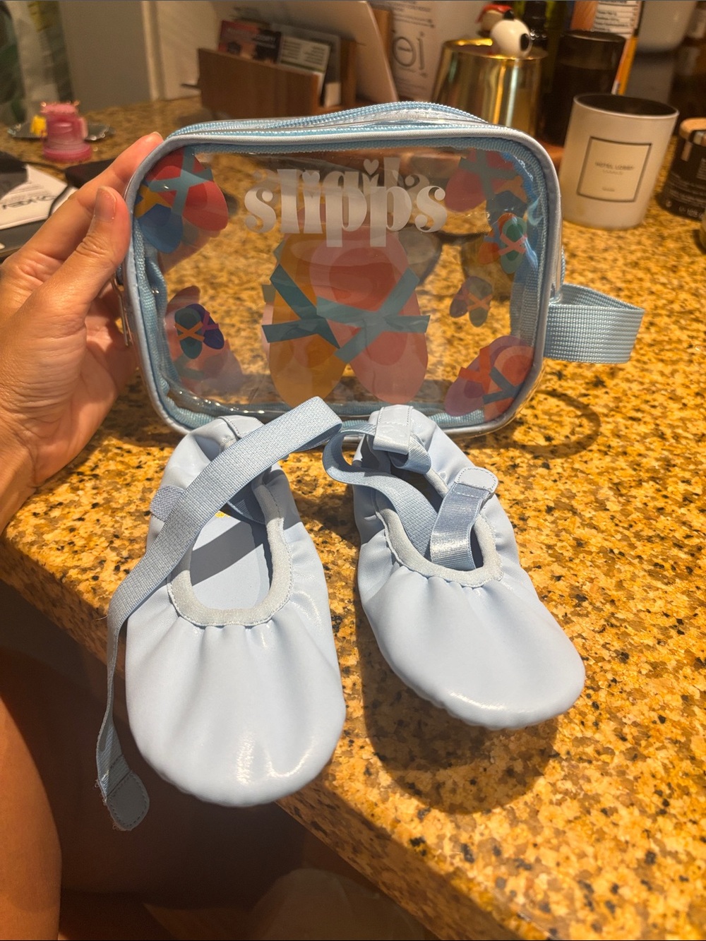 Slipps Ballerina Leather Shoes